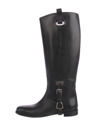 Ralph Lauren Collection Leather Riding Boots