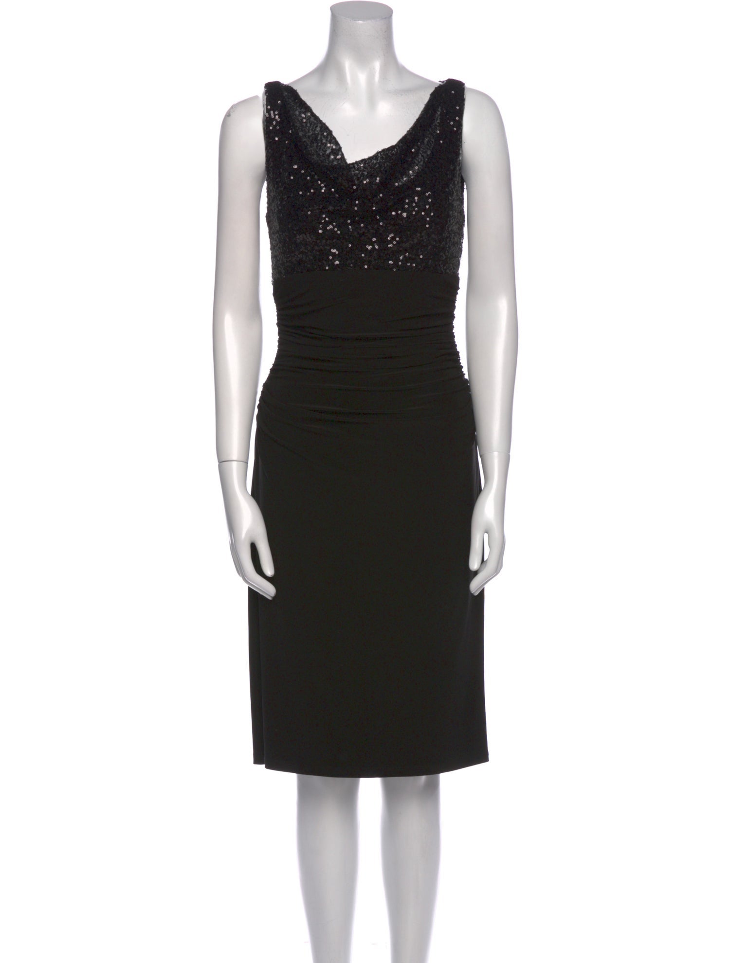 Ralph Lauren Collection Cowl Neck Mini Dress