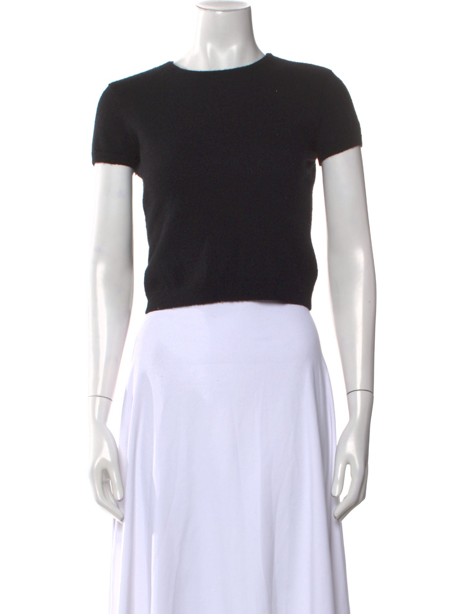 Ralph Lauren Collection Vintage Cashmere Crop Top