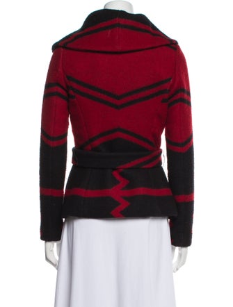 Ralph Lauren Collection Wool Printed Evening Jacket