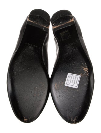 Ralph Lauren Collection Leather Ballet Flats