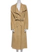 Ralph Lauren Collection Suede Trench Coat