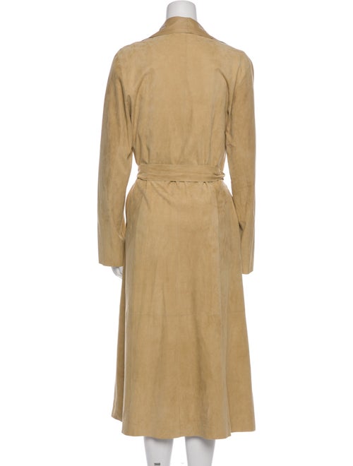 Ralph Lauren Collection Suede Trench Coat