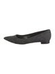 Ralph Lauren Collection Denim Leather Trim Embellishment Flats