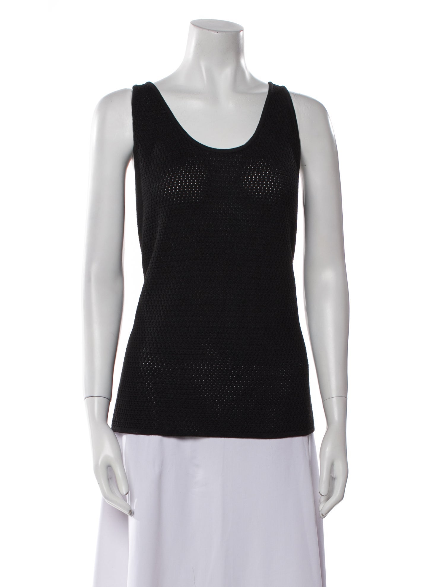 Ralph Lauren Collection Silk Scoop Neck Top w/ Tags