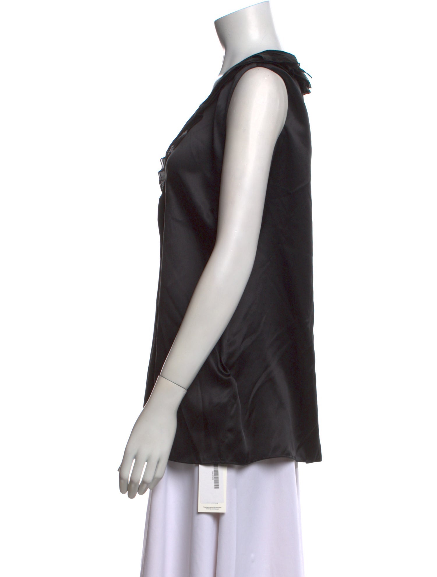 Ralph Lauren Collection Silk V-Neck Blouse w/ Tags