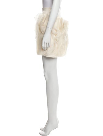 Ralph Lauren Collection Silk Mini Skirt