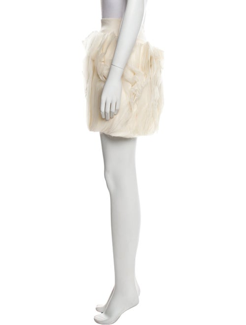 Ralph Lauren Collection Silk Mini Skirt