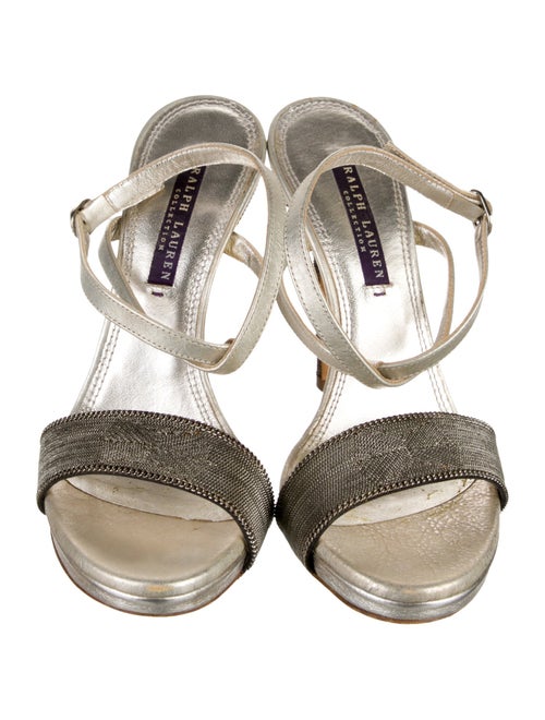 Ralph Lauren Collection Leather Sandals