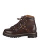 Ralph Lauren Collection Leather Combat Boots