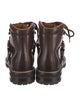 Ralph Lauren Collection Leather Combat Boots