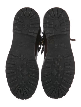 Ralph Lauren Collection Leather Combat Boots