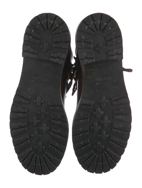 Ralph Lauren Collection Leather Combat Boots