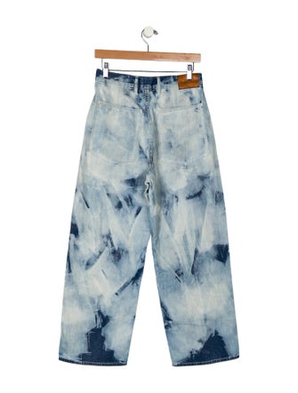 Ralph Lauren Purple Label High-Rise Wide Leg Jeans