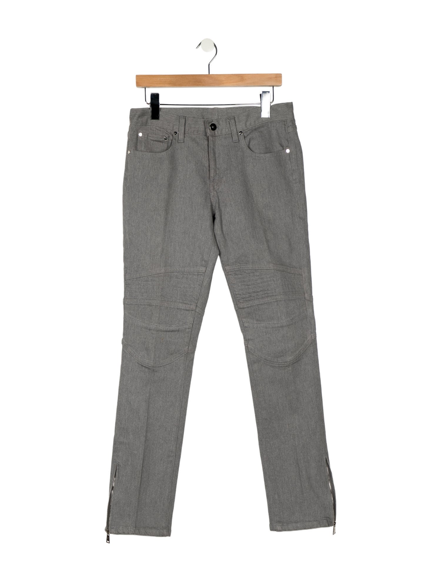 Ralph Lauren Collection Mid-Rise Straight Leg Jeans