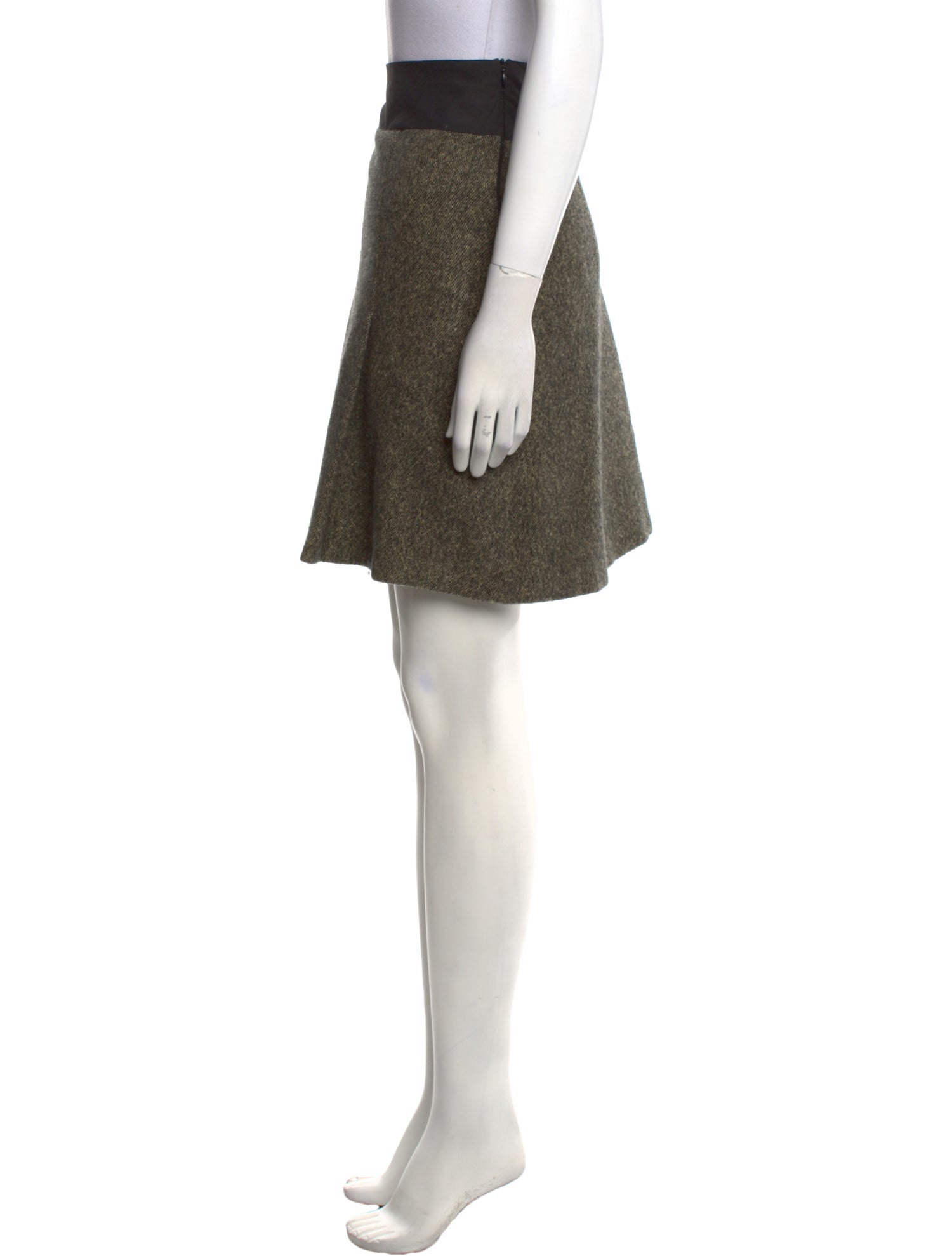 Ralph Lauren Collection Wool Knee-Length Skirt