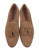 Ralph Lauren Collection Suede Tassel Accents Loafers