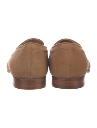 Ralph Lauren Collection Suede Tassel Accents Loafers