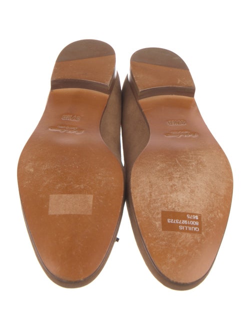 Ralph Lauren Collection Suede Tassel Accents Loafers