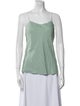 Ralph Lauren Collection Silk Square Neckline Top