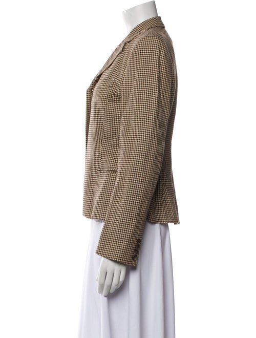 Ralph Lauren Collection Houndstooth Print Blazer