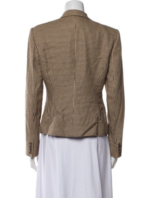 Ralph Lauren Collection Houndstooth Print Blazer