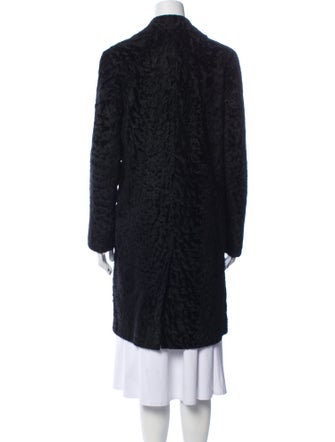 Ralph Lauren Collection Lambskin Tweed Pattern Coat