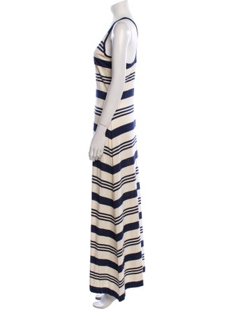 Ralph Lauren Collection Striped Long Dress
