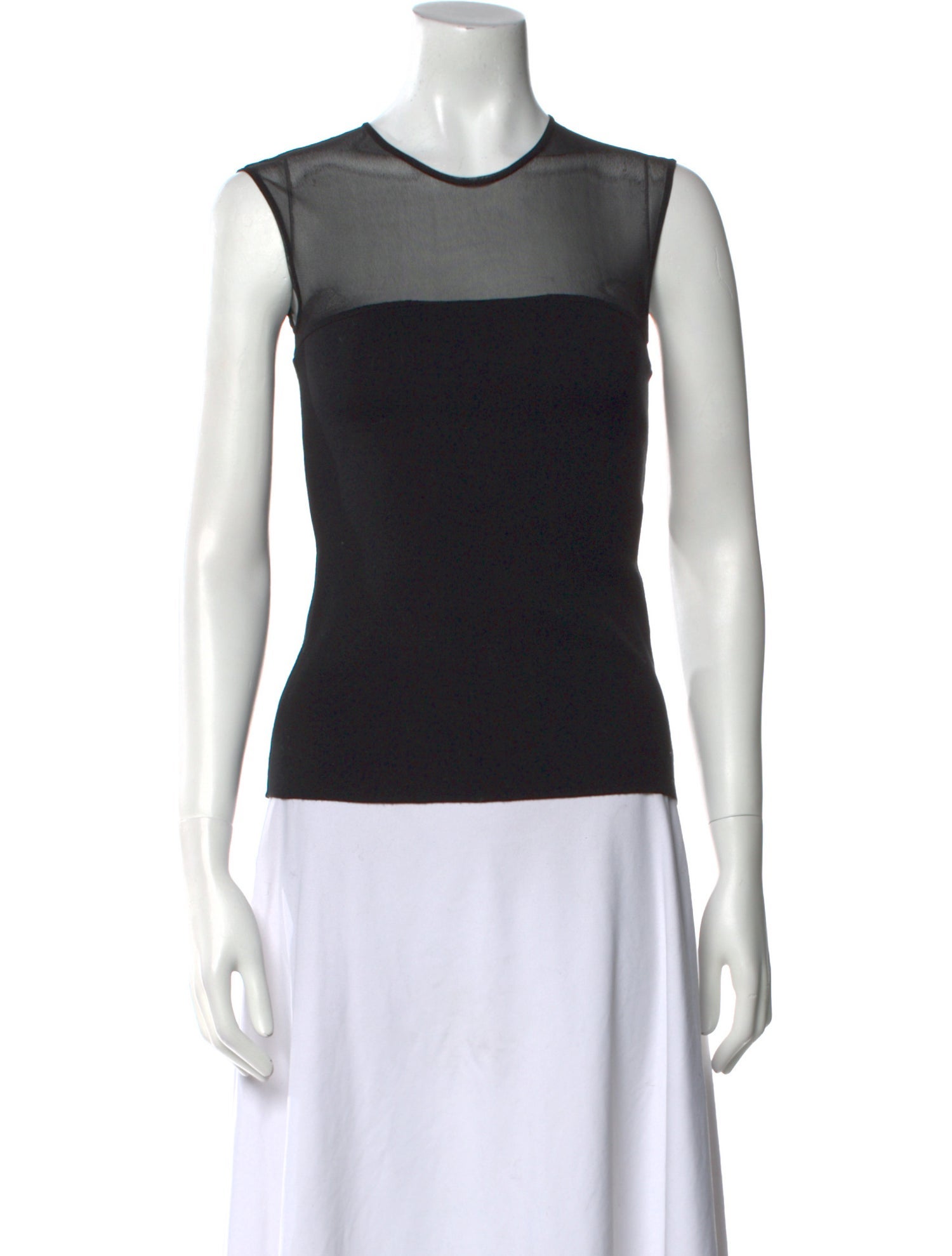 Ralph Lauren Collection Wool Crew Neck Top