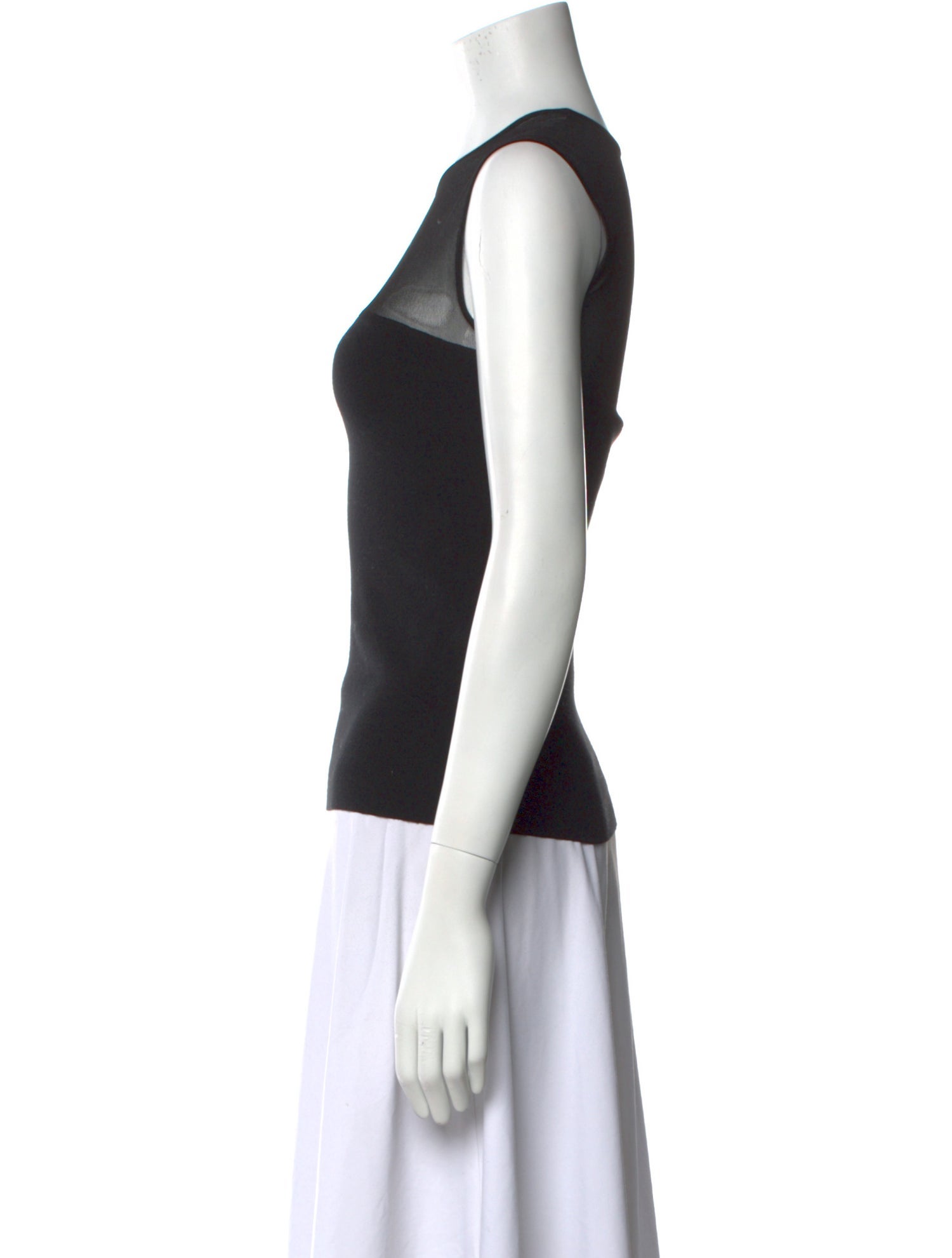 Ralph Lauren Collection Wool Crew Neck Top