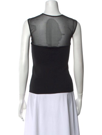 Ralph Lauren Collection Wool Crew Neck Top