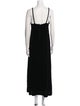 Ralph Lauren Collection V-Neck Long Dress