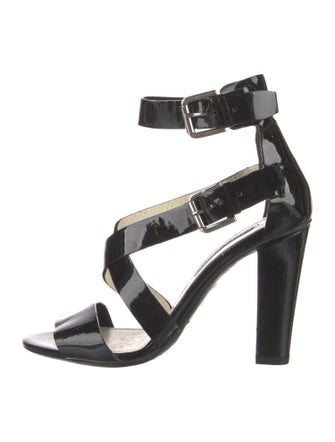 Ralph Lauren Collection Patent Leather Sandals