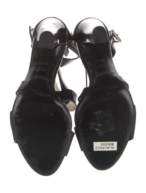 Ralph Lauren Collection Patent Leather Sandals