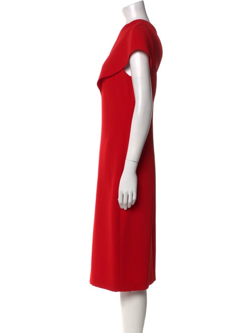 Ralph Lauren Collection Asymmetrical Midi Length Dress
