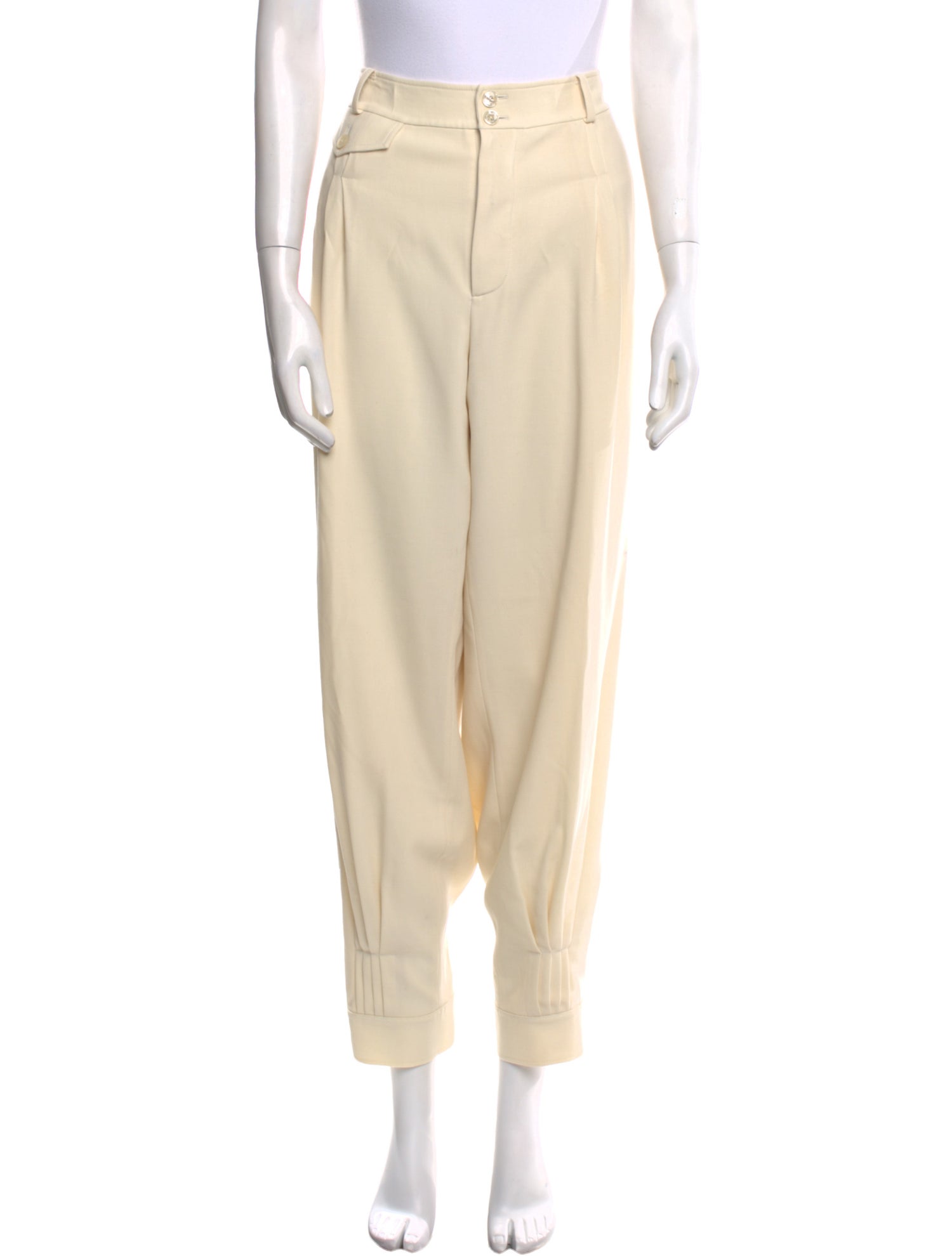 Ralph Lauren Collection Wool Skinny Leg Pants