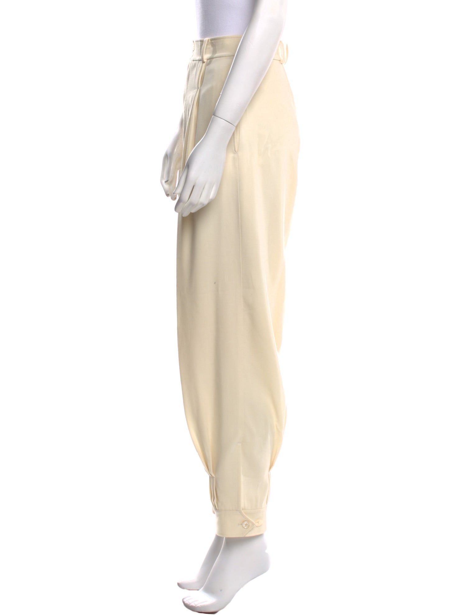 Ralph Lauren Collection Wool Skinny Leg Pants