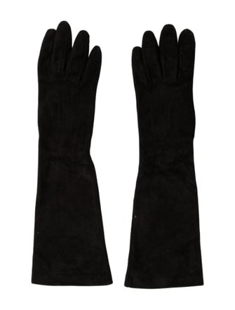 Ralph Lauren Purple Label Suede Long Gloves