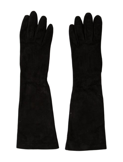 Ralph Lauren Purple Label Suede Long Gloves