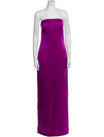 Ralph Lauren Collection Strapless Long Dress