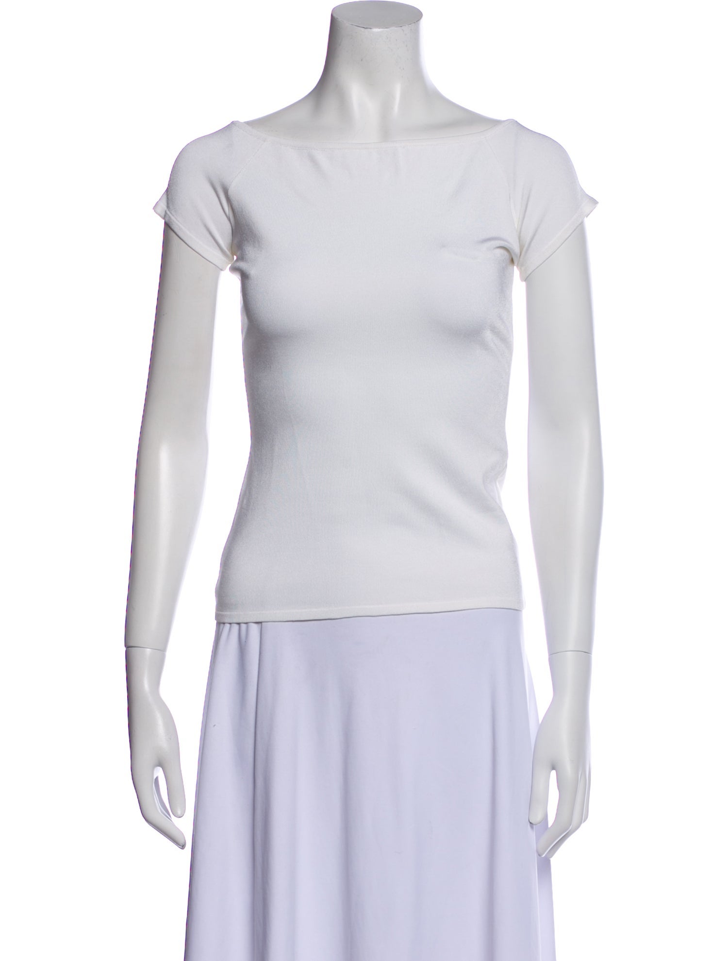 Ralph Lauren Collection Scoop Neck Short Sleeve T-Shirt w/ Tags