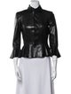 Ralph Lauren Collection Leather Evening Jacket