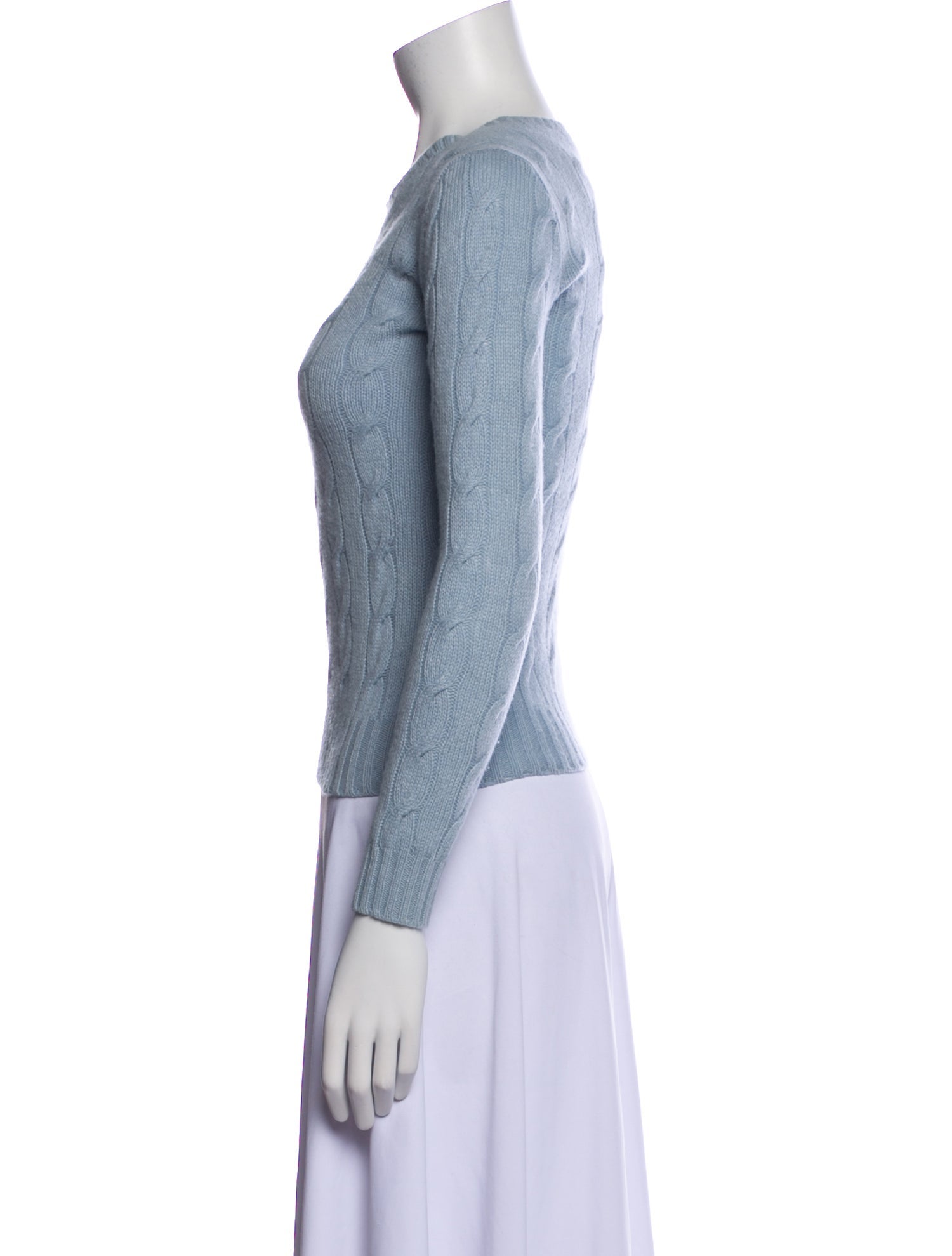 Ralph Lauren Purple Label Cashmere Scoop Neck Sweater