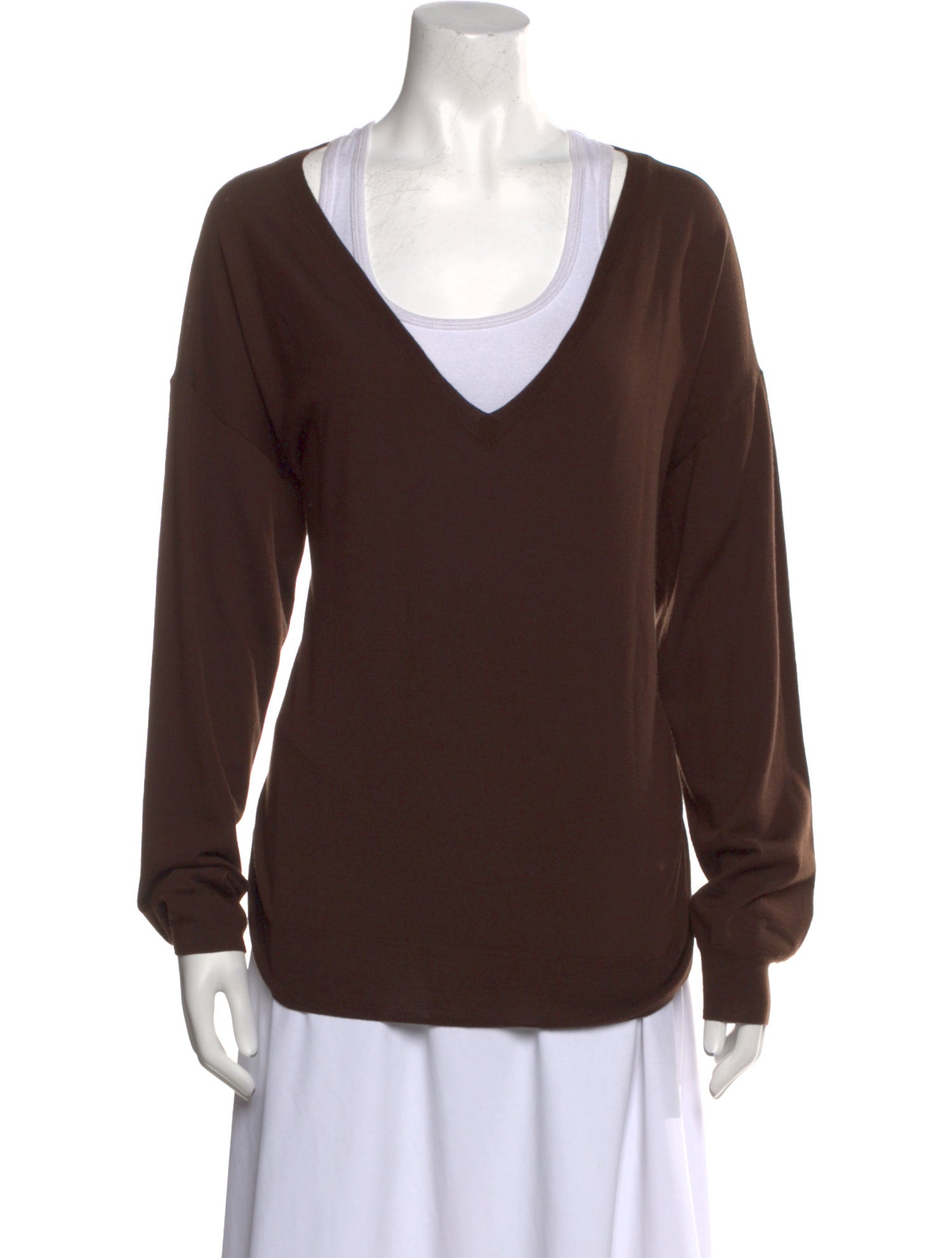 Ralph Lauren Collection Merino Wool V-Neck Sweater