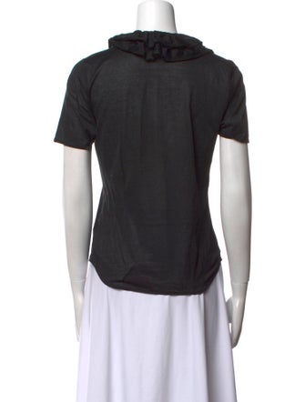 Ralph Lauren Collection V-Neck Short Sleeve Top