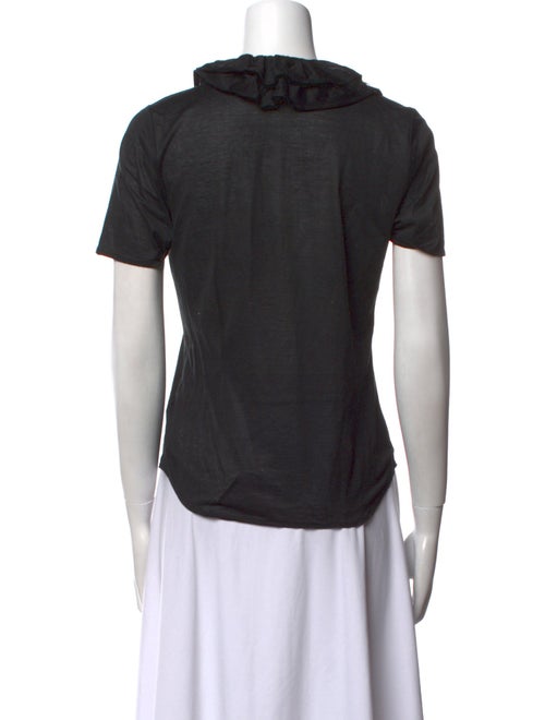 Ralph Lauren Collection V-Neck Short Sleeve Top