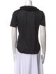 Ralph Lauren Collection V-Neck Short Sleeve Top