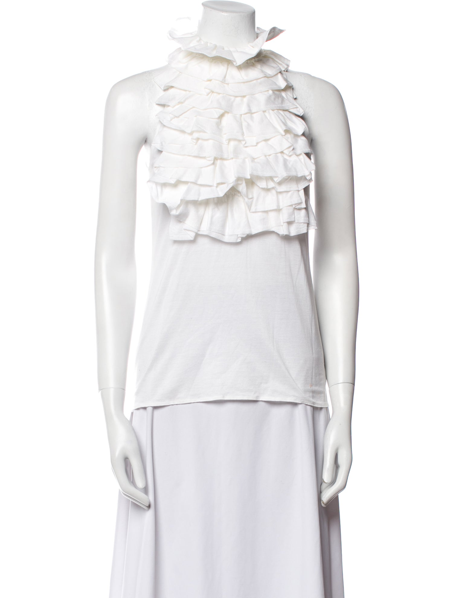 Ralph Lauren Collection Cowl Neck Sleeveless Top