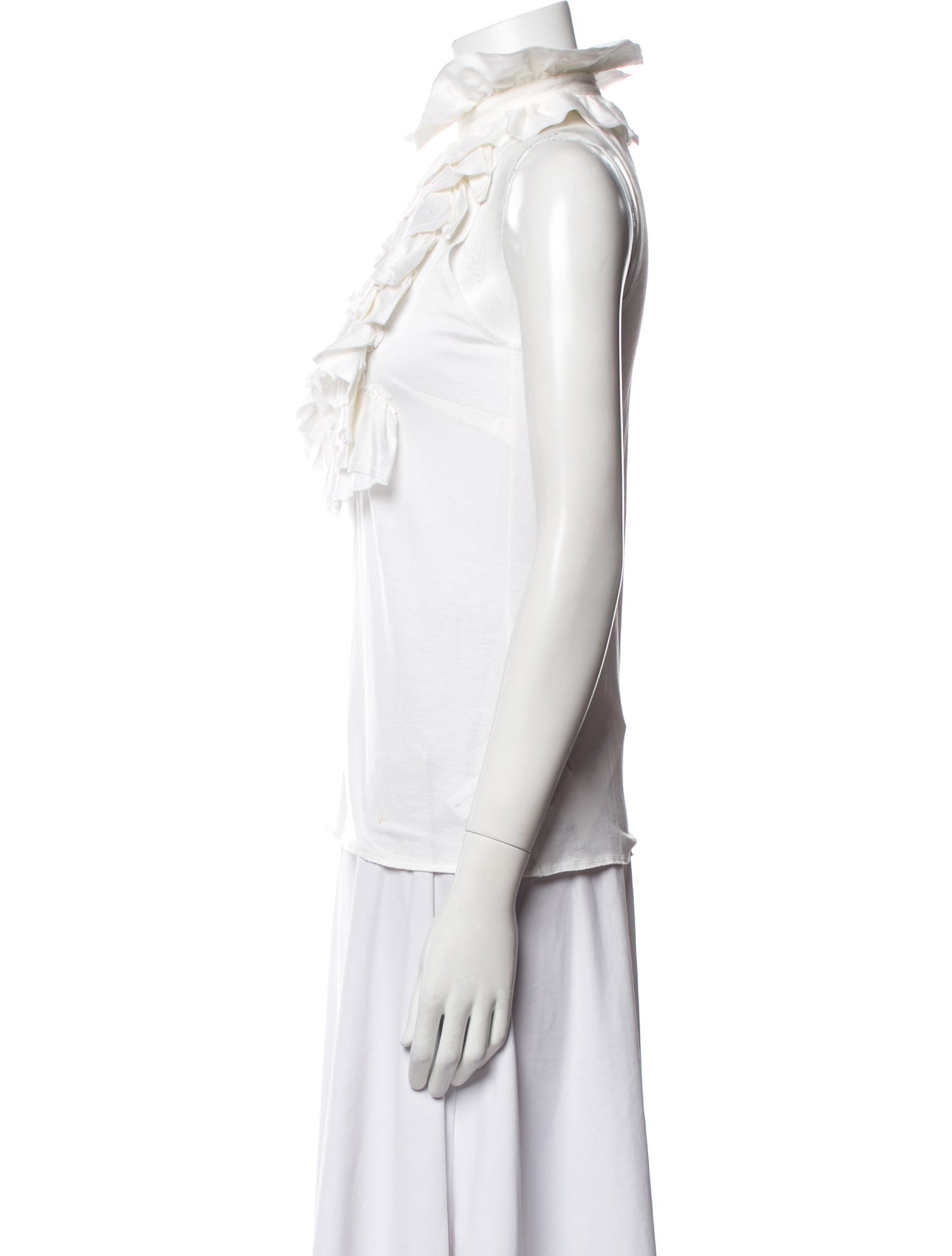 Ralph Lauren Collection Cowl Neck Sleeveless Top