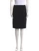 Ralph Lauren Collection Wool Knee-Length Skirt